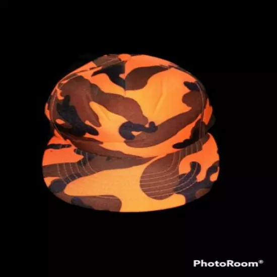 Winchester Treebark Camo Blaze Orange Hunting Hat Mens