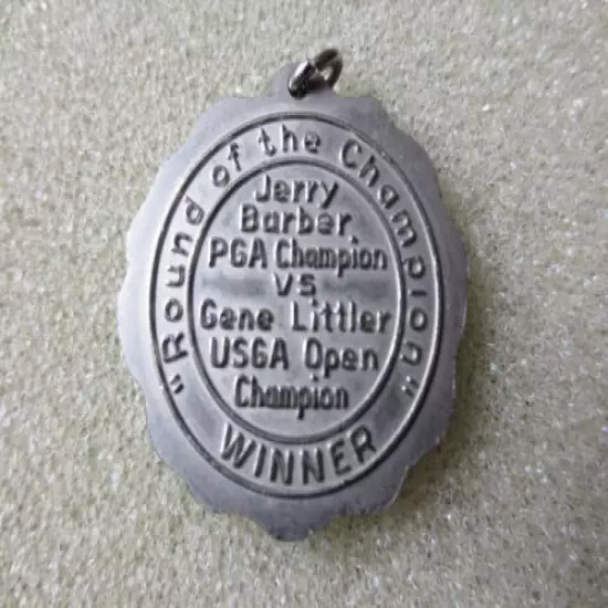 Vintage Retro June 2, 1962 Round of the Champion Golf PGA Charm Pendant (PG649)