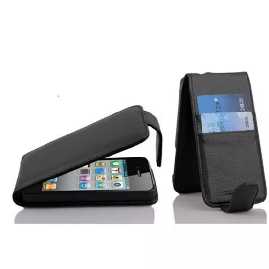 Case for Apple iPhone 4 / 4S Protection Cover Flip Magnetic Etui Card Slot