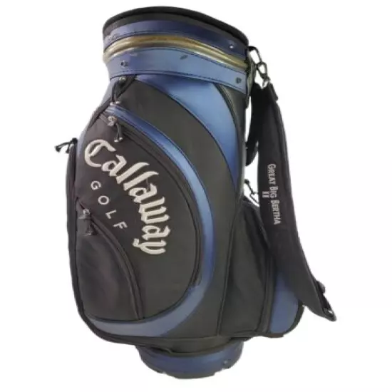 Callaway Great Big Bertha II 6 Way Cart Golf Bag Blue Black