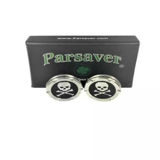 Deluxe Scotty Cameron Putter Weights - Black Skull Bones Design by Parsaver -...