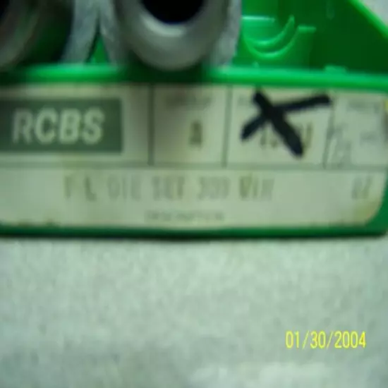 rcbs 308 fl DIE Set very nice and clean