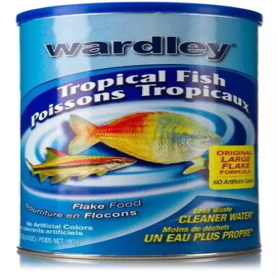 NEW Wardley Tropical Fish Food Flakes, 6.8 oz. - FREE SHIPPING