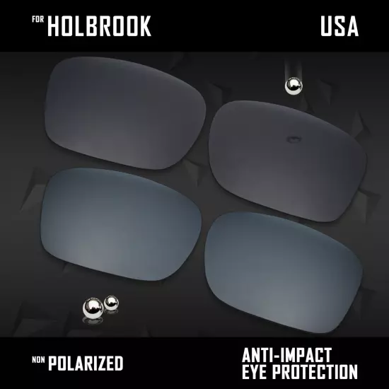 Anti Scratch Polarized Replacement Lenses for-Oakley Holbrook OO9102 Options