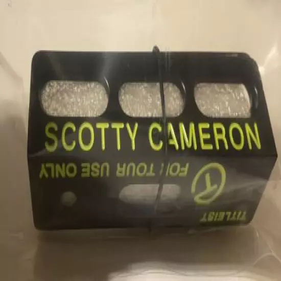 NWT SCOTTY CAMERON GALLERY Putting Path Tool FTUO Misted Black Circle T Golf