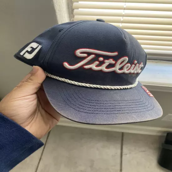 Titleist Tour Issue Rope Hat Tour