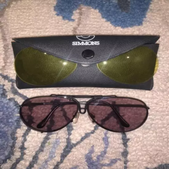 Simmons optics sport glasses model number 1331 Hard Case Interchangeable Lenses