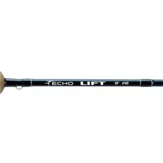 ECHO LIFT 890-4 9' FOOT #8 WEIGHT 4 PIECE FLY ROD