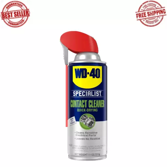 WD-40 Specialist Electrical Contact Cleaner, 11 oz (FREE SHIPPING)