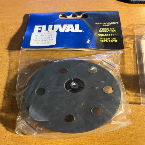 2 LOT FLUVAL 304 404 IMPELLER SHAFT ASSEMBLY+IMPELLAR COVER 3/404/3/405 NOS