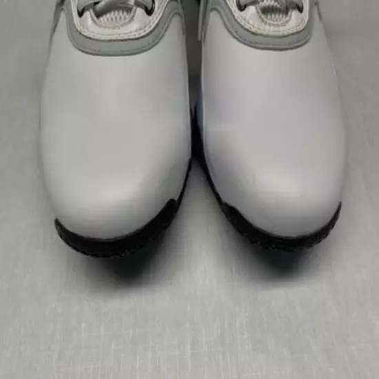 Adidas Women’s Soft Spike Golf Shoes White Leather Lace Up Adiprene Size 9.5