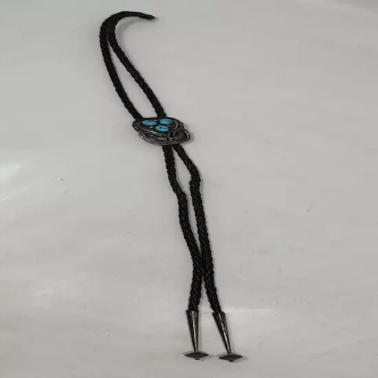 Navajo Bolo Tie Turquoise Native American Ties K.M Navajo