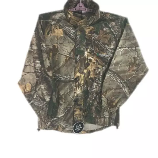 Frogg Toggs Men All Purpose Camo Hunting Realtree Xtra Rain Jacket Size S