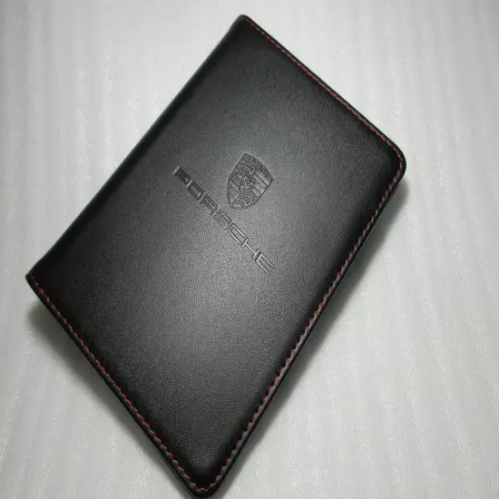 PORSCHE Passport Holder Case Limited Rare Promo 