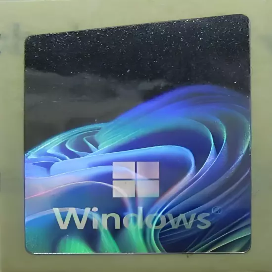 5 PCS Win 11 OS stickers - Win 11 Operation System Sticker 2021 Genuine & New