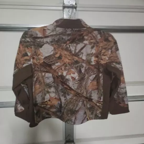 Gamehide Deer Camp Jacket DSJ Woodlot Camo Size Large