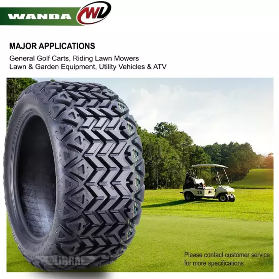 WANDA 23X10-14 Golf Cart ATV Tires 4 Ply 23x10x14 -Set 4 -14035