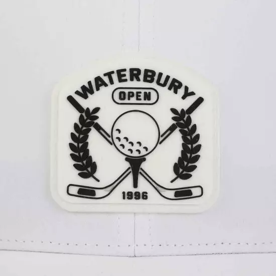 Happy Gilmore Waterbury Open 1996 Water Resistant Hat, White, One Size