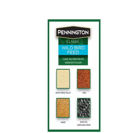 Pennington Classic dry Wild bird Feed and Seed, 10 LB. Bag , 1 Pack fast deliver