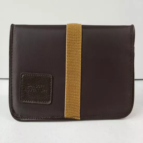 Davidoff Adventure Men’s Brown Wallet LONG BIFOLD 8" X 4.5"