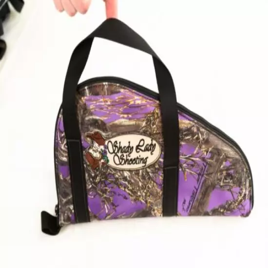 Large Pistol Case, Purple Camo, Shady Lady Shooting LLC