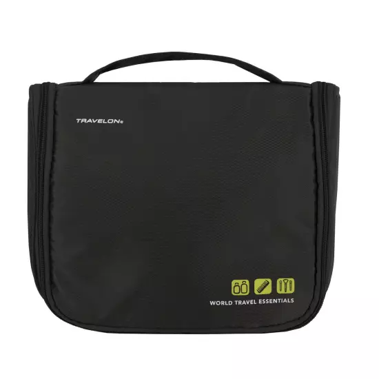 New Travelon World Travel Essentials Hanging Toiletry Kit