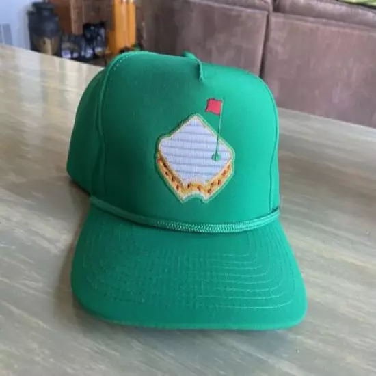 NEW SOLD OUT 2022 Pins and Aces Masters Augusta Golf Hat Pimento Cheese Sandwich