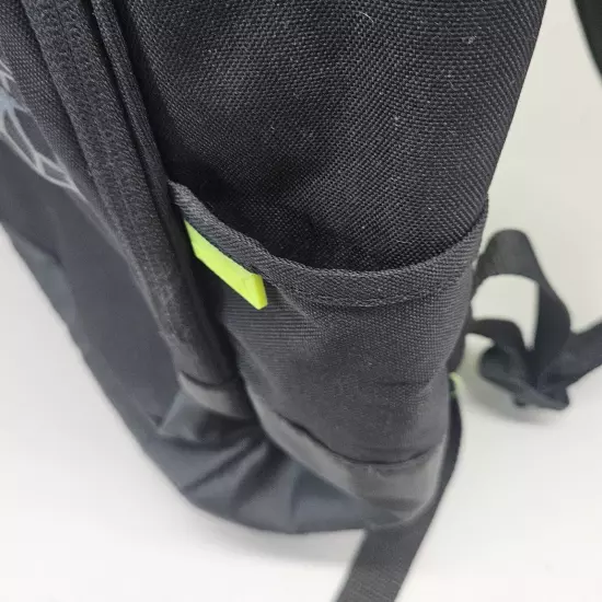 Puma Backpack Back To School Bag Black Lime Green Padded Multi Pocket Travel Gym