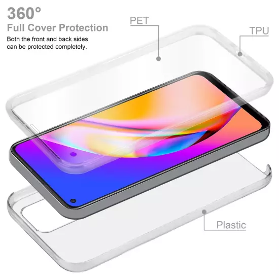 Case for Oppo A94 5G Full Phone Cover Protection TPU Silicone