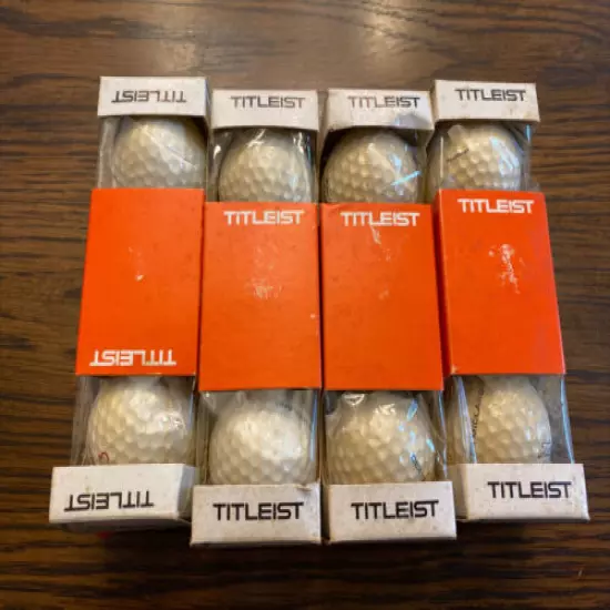 Vintage Acushnet Titleist Golf Balls (12) Original Packages Dexter Midland