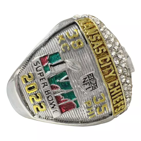 KC Chiefs 2022-24 Super Bowl Ring Number 15 / Number 87 Size 8-14 Brand NEW