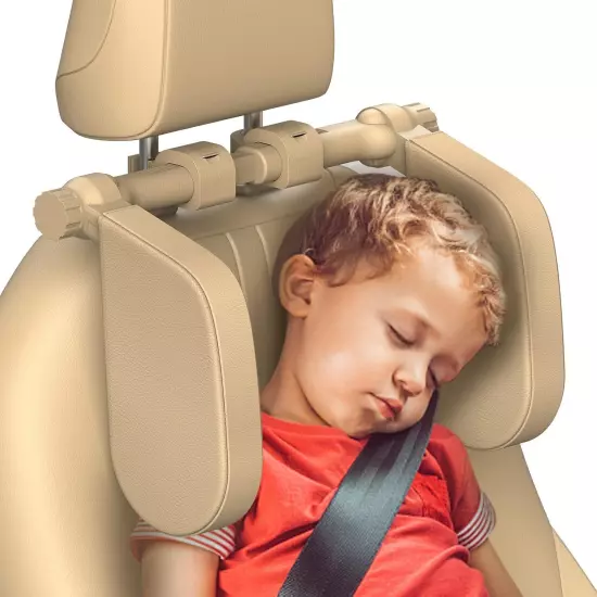 Almohada Reposacabezas De Coche Con Soporte Ajustable Cabeza Para Niños Y Niñas.