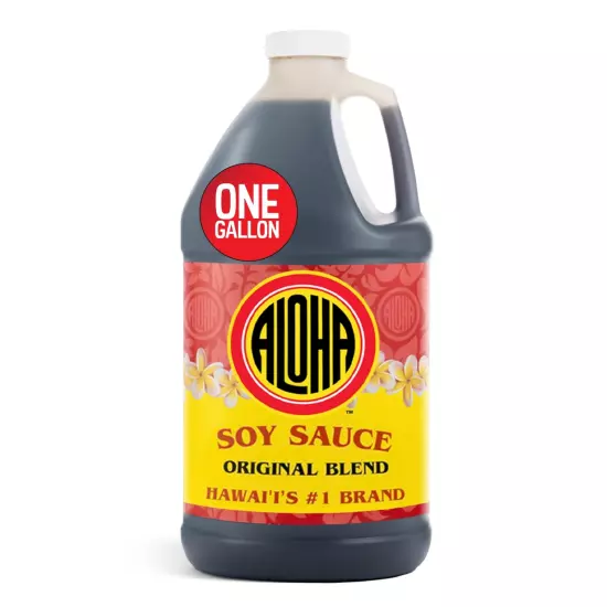 Aloha Shoyu - Original Blend Soy Sauce - Sweet and Light Profile - Made in Ha...