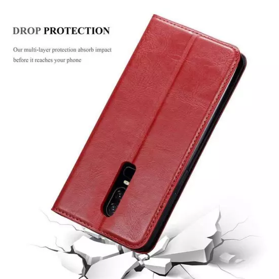 Case for OnePlus 6 Cover Protection Book Wallet Magnetic Book