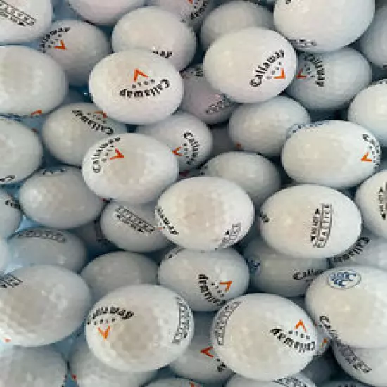 50 Golf Balls- Callaway Superhot Practice Golf Balls - AAAAA