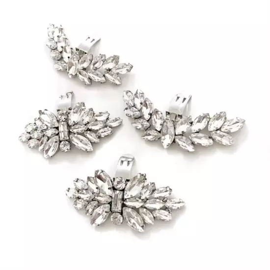 1PC Removable Charm Buckle Rhinestones Shoes Decorations Charms Jewelry Women