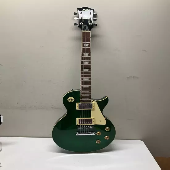 IYV ILS-300EGR Les Paul Solid-Body Electric Guitar Emerald Green New SEALED