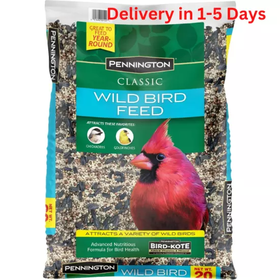 10/20/40 lb. Bag Pennington Classic Wild Bird Feed and Seed