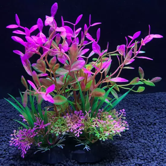 Artificial Underwater Plants Aquarium Water Plant Fish Tank Landscape Deco NEW~