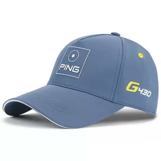 The PING Classic Golf Cap is adjustable by one size to fit most baseball caps/