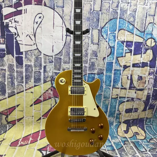 2010 LP Traditional Gold Top Electric guitar solid mahogany chrome hardware