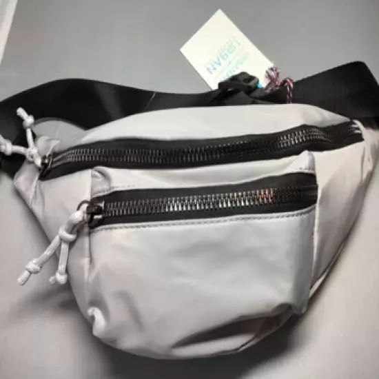 URBAN EXPRESSIONS WAIST PACK FANNY PACK GRAY NWT 