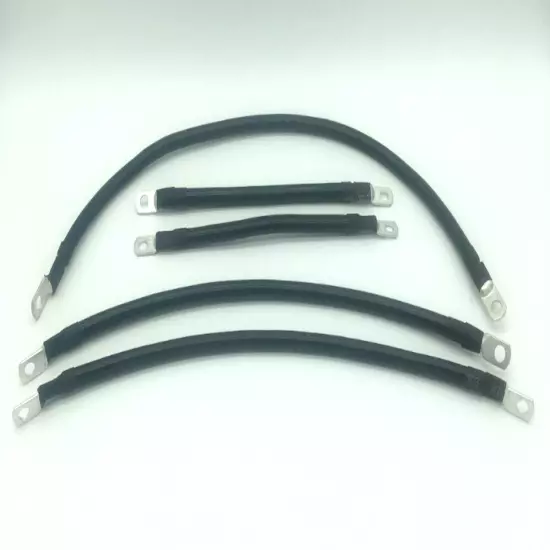 4 Gauge Golf Cart Battery Cables for EZ-GO Marathon X444 Year 1986-1994