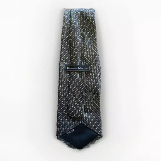 Romario Manzini Collection Men's Neck Tie Gray 58” Inches Long