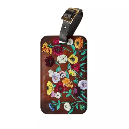 Taylor Swift Inspired Floral Luggage Tag | Swiftie Travel Accessories