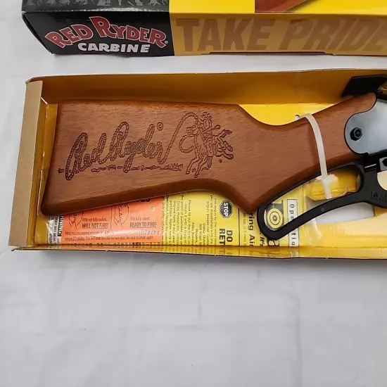 Red Ryder Carbine Daisy 650 Shot BB Gun 350 FPS Lever-Cocking .177 Cal BB's