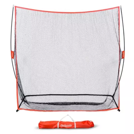 GoSports Golf Practice Swinging Net | Huge 7’x7’ Net Training Aid - Portable Net