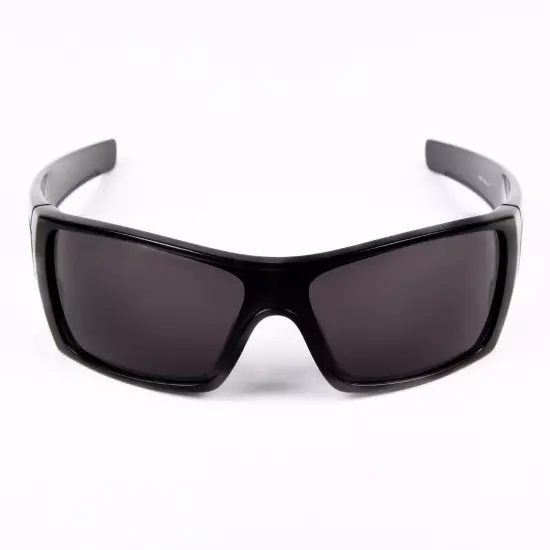 New Black Chrome Black Iridium Polarized Lenses for-Oakley Batwolf