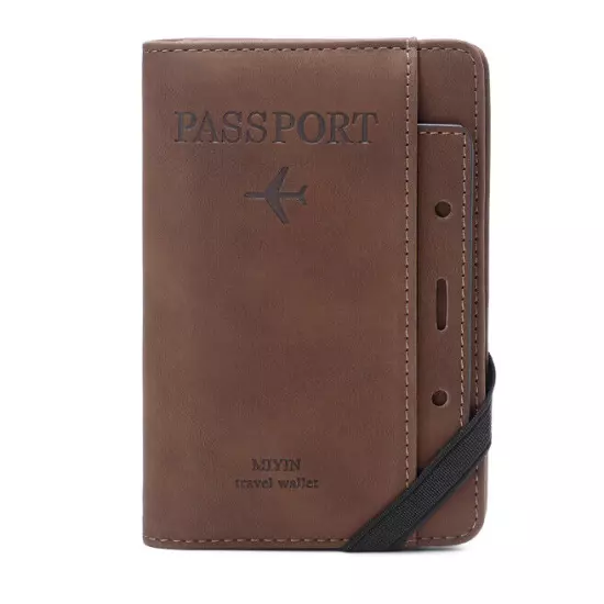 Passport Holder:Family Travel Wallet RFID Document Passport Holder Organizer Bag