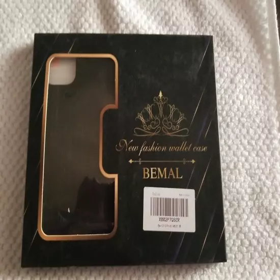 Bemal Wallet Unlan Phone Case Cover Pro 6 Black 